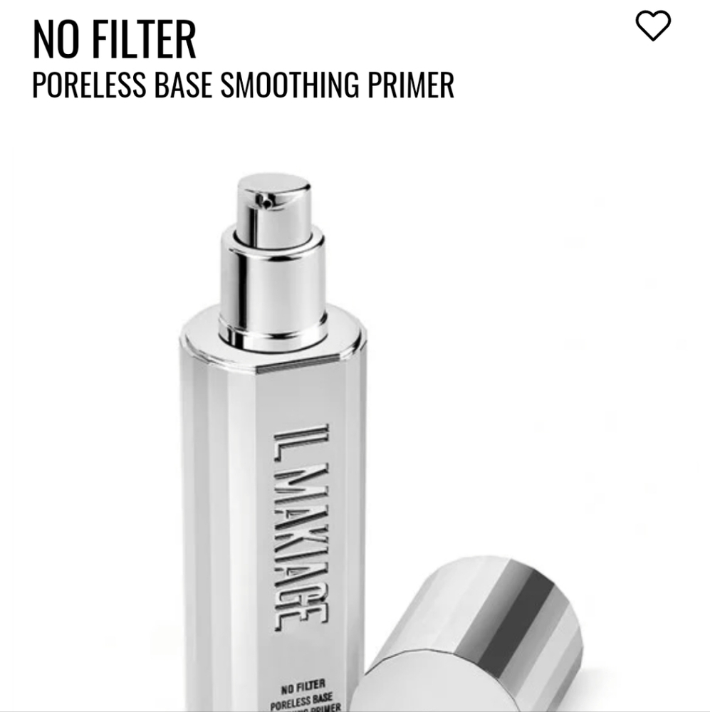 Il Makiage No Filter Poreless Base Smoothing Primer Brand New
